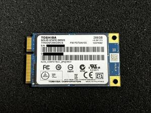 ((使用時間356時・1枚限定！)) TOSHIBA SSD 256GB THNSNF256GMCS mSATA 