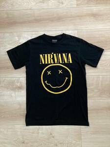 90s 00s ヴィンテージ NIRVANA ニルヴァーナ スマイル nevermind Tシャツ Mサイズ レッチリ radiohead oasis スマパン sonic youth 好きに