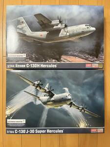 アカデミー　1/144　C-130H 航空自衛隊.C-130J-30 USAF 2機セット