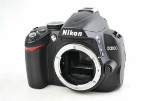 ★実用美品★NIKON ニコン D3000 ボディ シャッター回数3976★♯13456