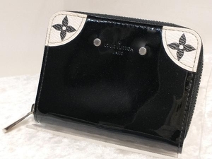 LOUIS VUITTON ルイヴィトン ヴェルニ ミロワール ジッピーウォレット コインケース コインパース 小銭入れ 財布 ブラック 黒 店舗受取可