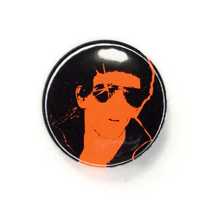 【蛍光】缶バッジ 25mm LOU REED ルーリード Nico &the Velvet Underground ザ・ヴェルヴェット・アンダーグラウンド
