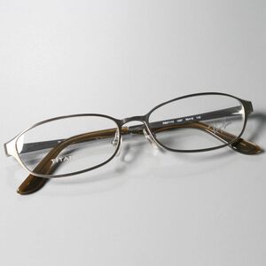 MF6980◎未使用 Ray-Ban レイバン チタンフレーム オーバルフレーム 眼鏡 メガネ RB8717D サイズ:56□16/145 シルバー系