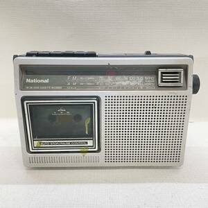 B5）National FM /AM ラジオカセットレコーダー RX-1230 現状品（16）