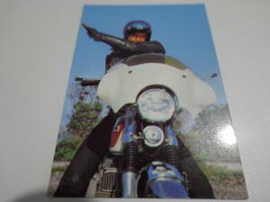 343.オートバイで 変身　2003カルビー 仮面ライダーチップス　仮面ライダーカード