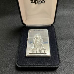 レアzippo2000年ジッポ ーマールボロカウボーイスターリングシルバー