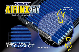 TRUST トラスト GReddy エアインクスGT MT-3GT パジェロ ミニ H51A H56A 1994年12月～1998年1月 4A30/4A30(T) ターボ/NA共通