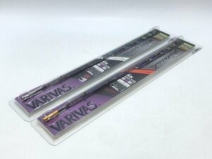 VARIVAS/バリバス ワカサギ穂先 計2本 ワークスリミテッド VAR-桧原 MAX339 燻紫銀LTD / グラファイトワークス MAX319 燻紫銀SFX [61] 良品