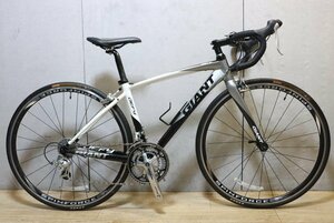 ■GIANT ジャイアント DEFY３ エントリーロード SHIMANO claris 2300 3X8S サイズXS 2010年モデル 美品