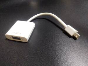 送料無料 Apple Mini DisplayPort VGAアダプタ 変換ケーブル