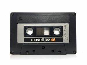 【コレクターズ】マクセル　maxell カセットテープ　UD46 当時物　日本製　昭和レトロ