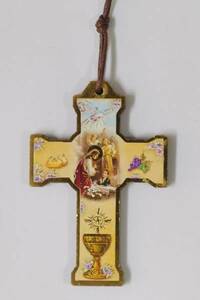 イタリア製十字架クロスネックレス