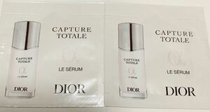 Dior クリスチャン　ディオール　カプチュール　トータル　ル　セラム　美容液　1ml 2包サンプル