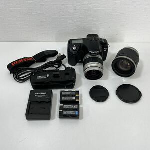 PENTAX ペンタックス K10D デジタル一眼レフ カメラ / D-BG2 / 28-90mm / 28-200mm セット 動作確認済み 現状品