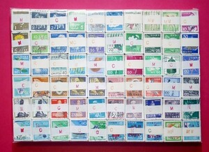使用済み　通常切手　55種ほか　多数　パケット　キロボックス