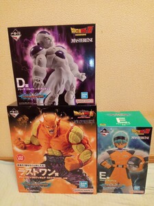 【未開封3体】 一番くじ ドラゴンボール VSオムニバス BRAVE DEラストワン賞 フリーザ ブルマ オレンジピッコロ フィギュア MASTERLISE