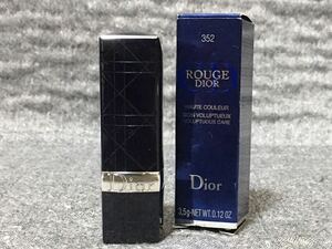 G4D229◆新古品◆ クリスチャンディオール Dior ルージュ ディオール 352 ROSE VIREVOLTE 口紅 3.5g