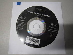 Canon デジカメ CD-ROM Solution Disk Ver.79.0 JE 送料230円