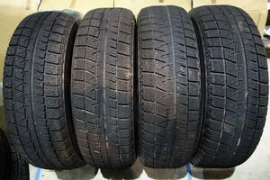 ８分山 .スタットレス 195/65R15 ブリジストン REVO GZ ４本 r-21