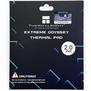 サーマルライト THERMALRIGHT サーマルパッド ODYSSEY THERMAL PAD グレー 120mm×120mm×2.0mm