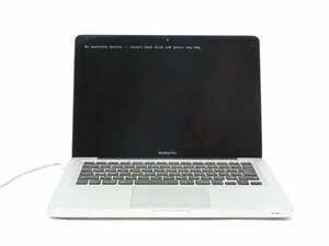 中古　MacBook　Pro　A1278　Core2世代i5　4GB　通電しません　　本体止めネジ欠品　詳細不明　ジャンク品　送料無料