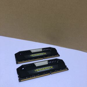 中古美品CORSAIR Memory Module DDR3 デスクトップ VENGEANCE 8GB(2x4GB)x２枚CMY8GX3M2A2133C11 管-SHN036