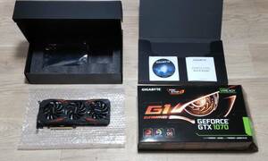 【動作品】GIGABYTE GTX 1070 VRAM 8GB