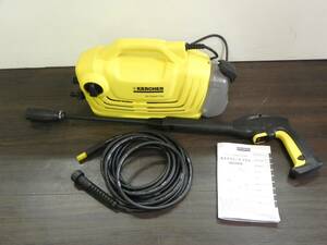 [R545]KARCHER/ケルヒャー 高圧洗浄機 K2 classic plus 取説付 1.6000-974.0