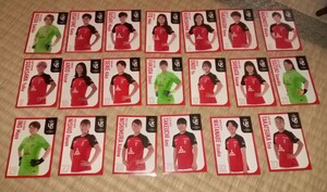 浦和レッズレディース 2023-24シーズン 会場配布 カードセット