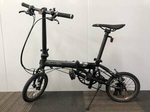 20☆DAHON　ダホン　K3　折りたたみ自転車　ブラック　超軽量　14インチ　防犯登録必要　写真追加有り