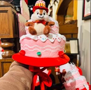 ハット 帽 帽子 チップ 誕生日 2024年 チップ＆デール 上海ディズニー ミッキー ミニーマウス 新品未使用