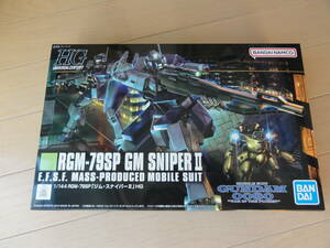 新品 HG RGM-79SP GM SNIPERⅡ ジム・スナイパーⅡ 1/144スケール ハイグレード 機動戦士ガンダム0080