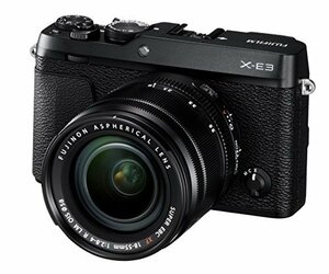 FUJIFILM ミラーレス一眼カメラ X-E3レンズキットブラック X-E3LK-B(中古品)