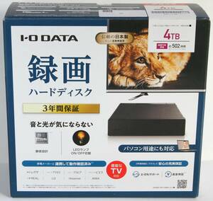 ●○I・O DATA HDD-UT4K 4TB