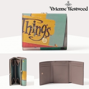 新品 ヴィヴィアンウエストウッド Vivienne Westwood がま口 2つ折り財布 カードケース 小銭入れ ※この他にも出品中です♪ vi15428