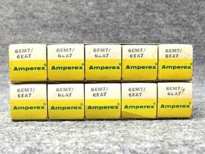 Amperex / 真空管 / 「6EM7 / 6EA7」 ×10個 【現状渡し品】 / アンぺレックス