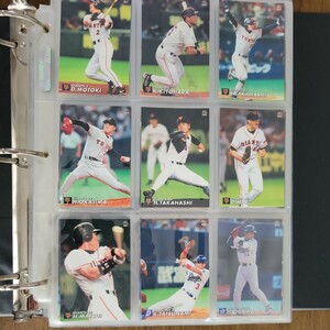 カルビー野球カード2001年、2002年約380枚