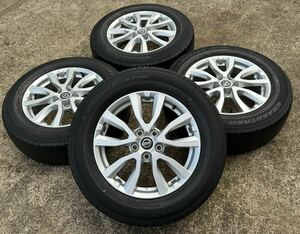 日産 エクストレイル 純正 17インチ アルミホイール & DUNLOP 225/65R17 4本セット★ ジューク エルグランド ティアナ フーガ 等に★AN210