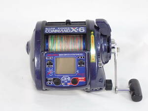 Miya Epoch ミヤエポック 電動 リール CX-6 HIGH POWER COMMAND X6 ハイパワー コマンド 釣具 釣り