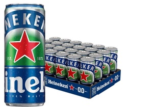 【送料込】ハイネケン 330ml × 24本ノンアルコール　ビール 消費期限24年12月