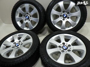 BMW純正 OP オプション BBS RD345 16インチ 7J +34 5穴 PCD120 ホイール ブリヂストン 205/55R16 スタッドレスタイヤ 1シリーズ 3シリーズ