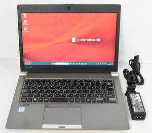 ☆ 東芝 dynabook R63/F Core i5-6200U 2.3(2.8)GHz/SSD 128GB/8GB/無線/Bluet/Webカメラ/指紋/Office 2021/最新W11&リカバリ ☆0511