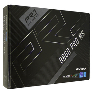 【中古】ASRock製 ATXマザーボード B660 Pro RS LGA1700 元箱あり [管理:1050019280]