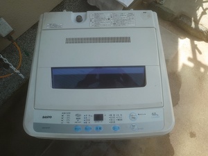ＳＡＮＹＯ　サンヨー　アクア　全自動　洗濯機　ＡＳＷ－６０Ｄ　６ｋｇ　ジャンク品