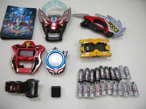 C5728★ウルトラマン玩具 DXオーブリング ジードライザーなど一式セット まとめ売り 動作チェック済 中古現状渡し 