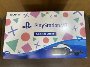 24) ■1円～ SONY ソニー PlayStation VR Special Offer CUH-ZEY2 CUH-ZVR2 ヘッドセット プレイステーション 【動作未確認 スポンジ劣化】