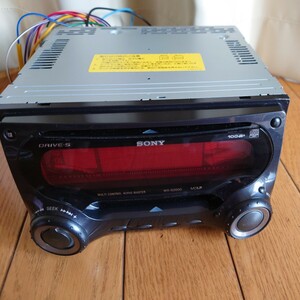 SONY　WX-S2000CD　MD　カーステレオ　カーオーディオ　ソニー　動作品