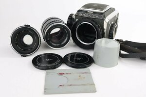 ZENZA BRONICA ゼンザブロニカ S2 中判カメラ + Nikon Nikkor-Q ニッコール 135mm F3.5 / Nikkor-P 7.5cm F2.8 レンズ付き【難あり品】★F