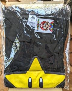 スーパーマリオTシャツ スター Мサイズ　　送料ネコポス230円