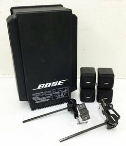 5点セット BOSE キューブ スピーカー サブウーファー 501Z スタンド付き 音響 オーディオ機器 ACOUSTIMASS SPEAKER SYSTEM ボーズ